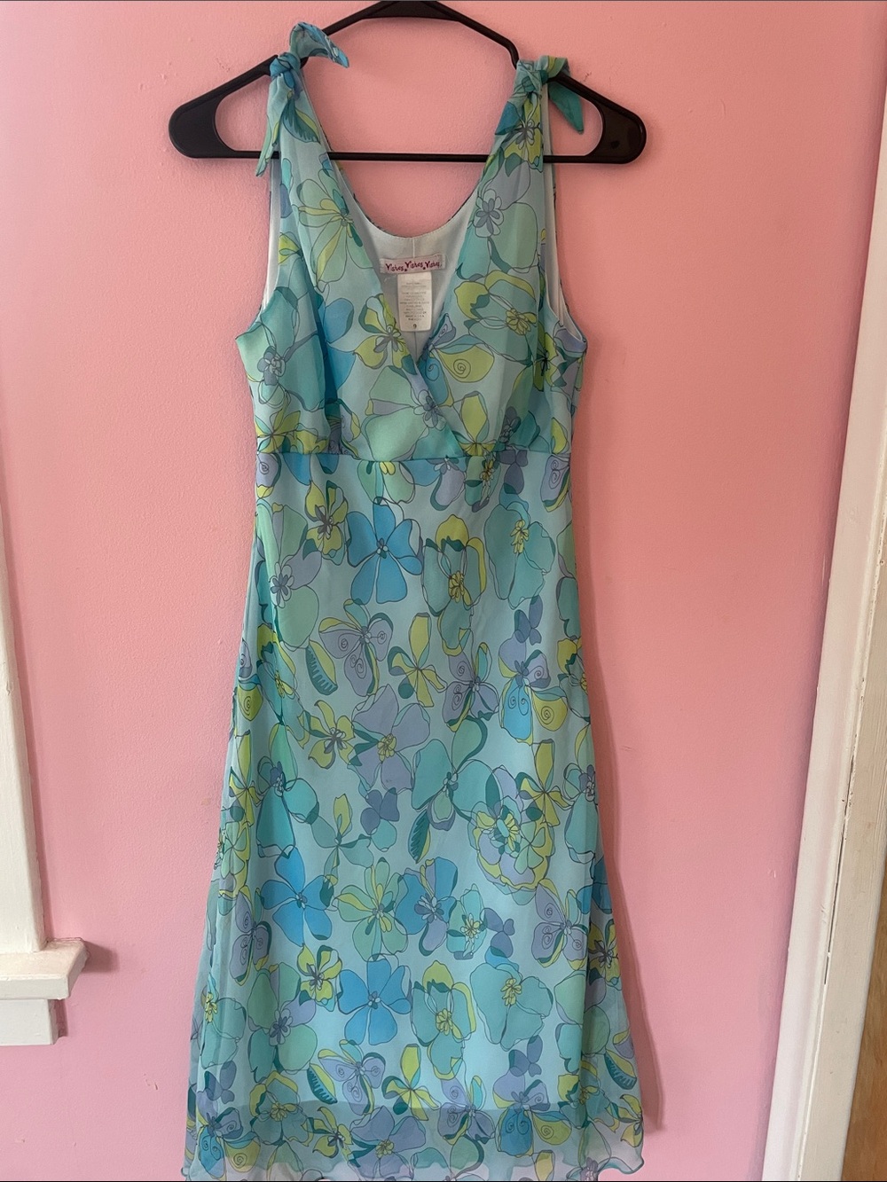 Y2K Floral Slip Dress